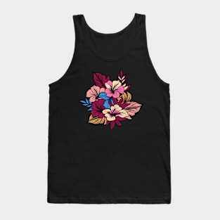 Bouquet of tropical flowers Tank Top